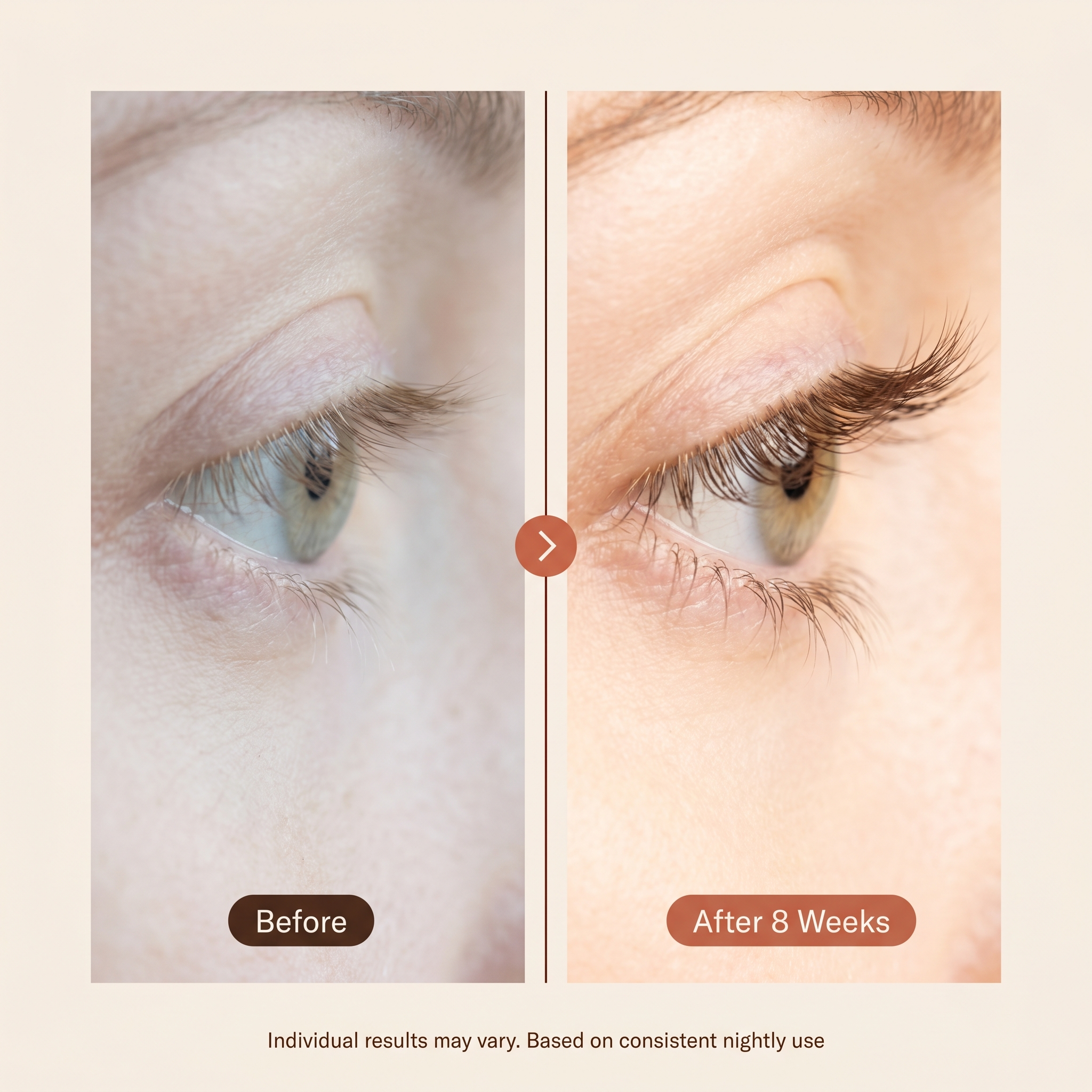 Lash Before and After